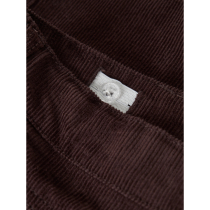 NAME IT Fløjls Skort Cleo Chocolate Plum